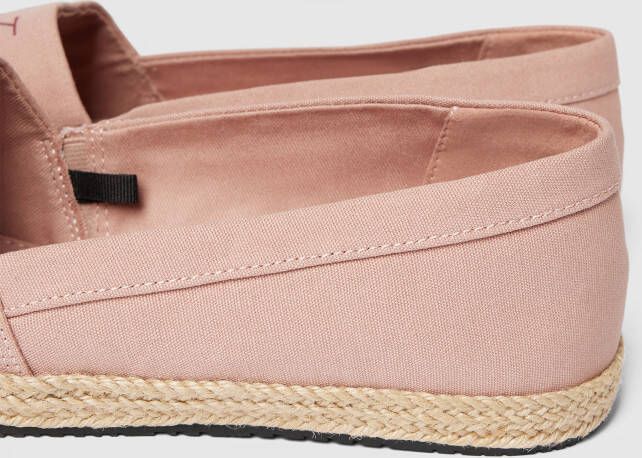 Calvin Klein Jeans Espadrilles met labeldetail model 'MONO'