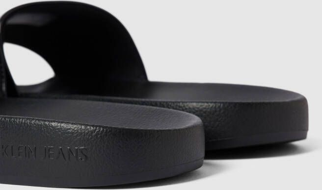 Calvin Klein Jeans Slippers met labeldetails