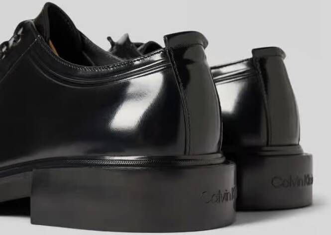 CK Calvin Klein Derby van leer model 'POSTMAN'