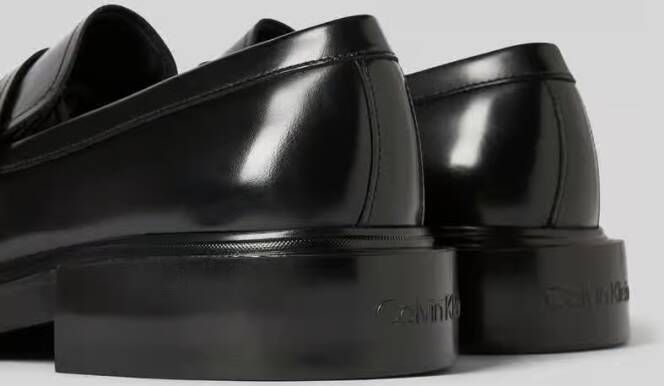 CK Calvin Klein Penny loafers van echt leer