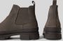 Copenhagen Chelsea boots van leer met labeldetail - Thumbnail 2