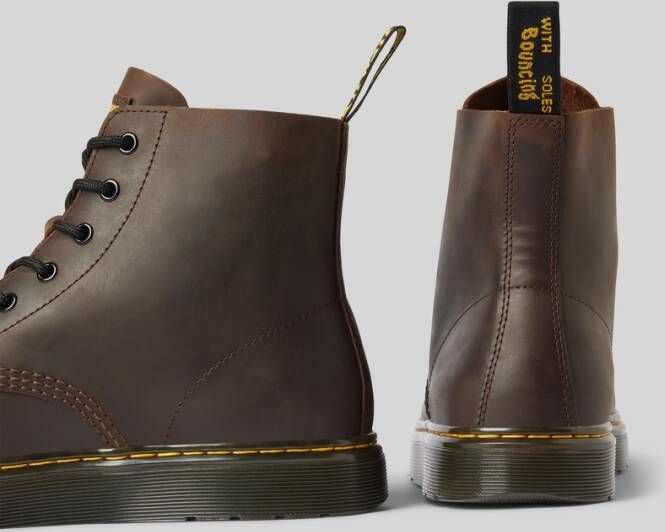 Dr. Martens Veterboots van leer met siernaad model 'Thurston Chukka'