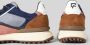 Floris van Bommel Sneakers met contrastgarnering model 'Noppi' - Thumbnail 2