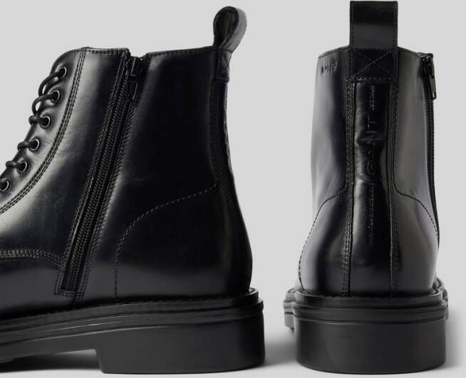 Gant Boots van leer met ritssluiting model 'Boggar'