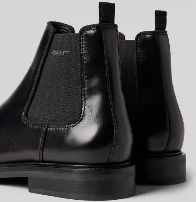 Gant Chelsea boots van leer met labelopschrift model 'St Fairkon'