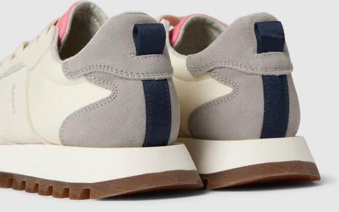 Gant Leren sneakers met labeldetail