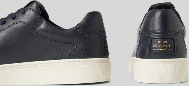 Gant Sneakers van leer met labeldetails