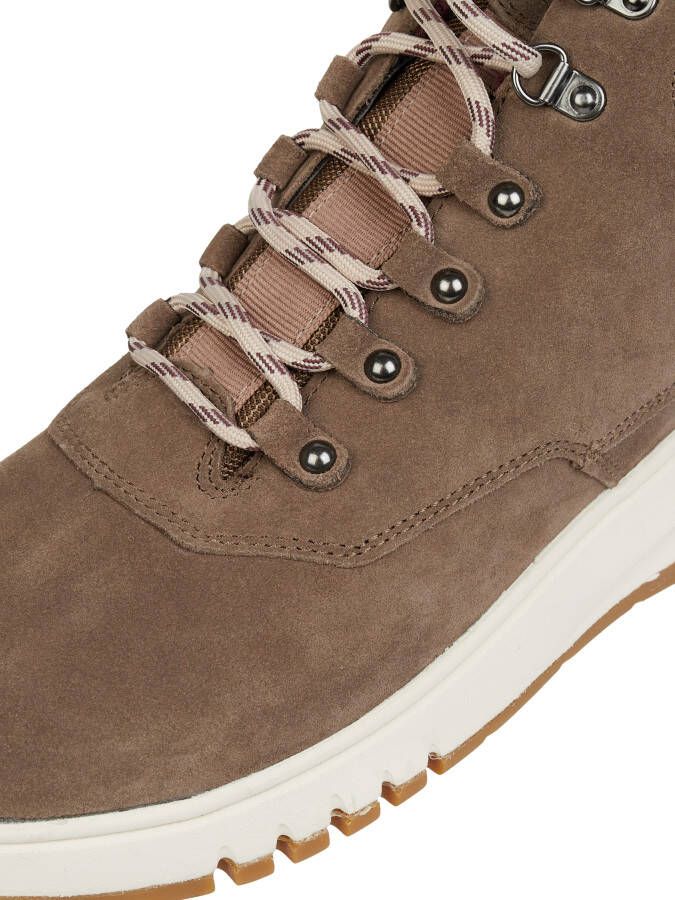 Geox High top sneakers van textiel en leer model 'Aerantis'