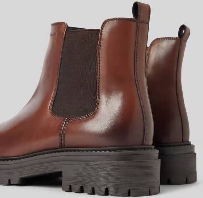 Geox Leren boots met label in reliëf model 'IRIDEA'