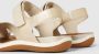 Geox Stijlvolle platte sandalen voor de zomer Beige Dames - Thumbnail 3