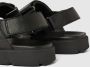 Geox Zwarte platte sandalen voor mannen Black Heren - Thumbnail 11