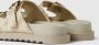 Guess Gouden Platte Sandalen voor Vrouwen Yellow Dames - Thumbnail 15