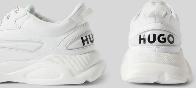 HUGO Sneakers met labeldetail model 'Leon'