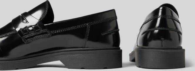 jack & jones Penny loafers van leer met schachtbrug