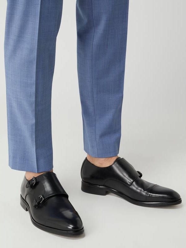 JOOP! SHOES Double monk straps van leer model 'Kleitos'