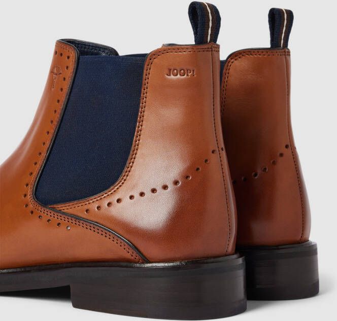 JOOP! SHOES Chelsea boots met perforaties model pero'