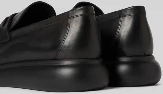 Karl Lagerfeld Loafers van leer met labelapplicatie