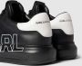 Karl Lagerfeld Sneakers van leer met labelprint - Thumbnail 4