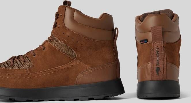 Lacoste Leren boots met logo-applicaties model 'URBAN BREAKER'