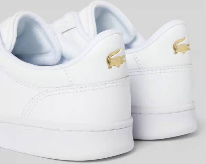 Lacoste Leren sneakers met labelapplicatie model 'CARNABY'