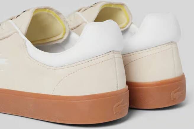 Lacoste Leren sneakers met labeldetail model 'BASESHOT'