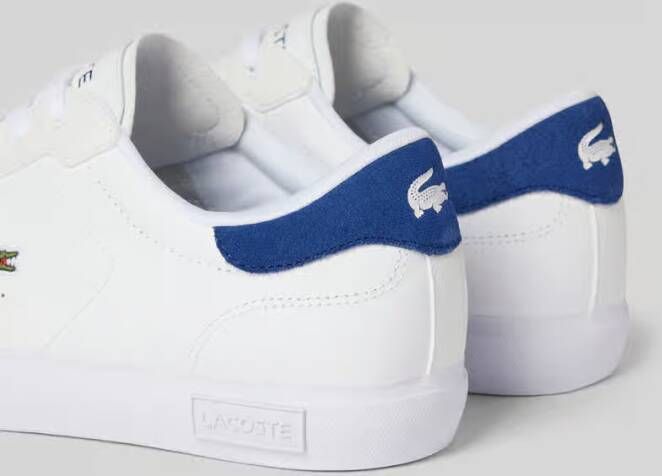 Lacoste Leren sneakers met logostitching model 'POWERCOURT'