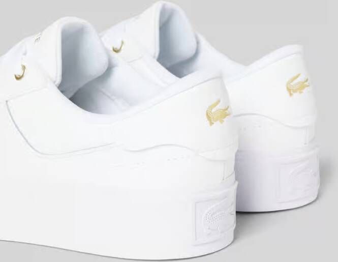 Lacoste Leren sneakers met plateauzool model 'ZIANE'