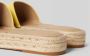 Lauren Ralph Lauren Sandalen Polly Logo Espadrilles Flat in geel - Thumbnail 5