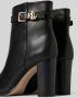 Lauren Ralph Lauren Leren boots met labelapplicatie model 'BAILEY' - Thumbnail 10