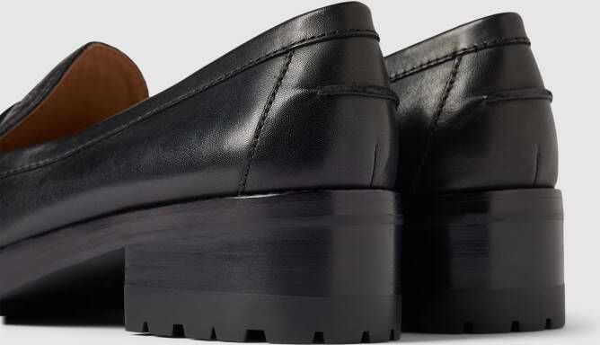 Lauren Ralph Lauren Penny loafers van leer met labeldetail model 'WREN'