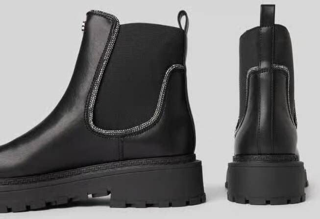 Liu Jo Chelsea boots met labeldetail