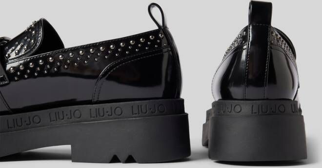 Liu Jo Penny loafers met siersteentjes model 'LOVE 58'