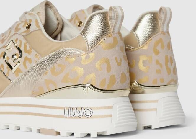 Liu Jo Plateausneakers met logo-applicatie model 'MAXI WONDER 73'