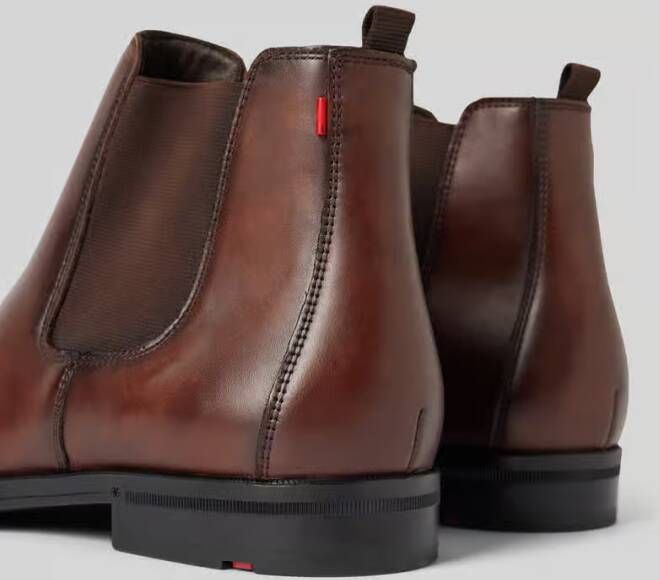 Lloyd Leren boots met treklus model 'FAUSTO'