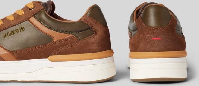 Lloyd Leren sneakers met labelstitching model 'EGILO'