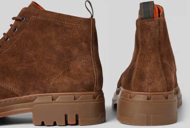 Lloyd Veterboots van leer met treklus