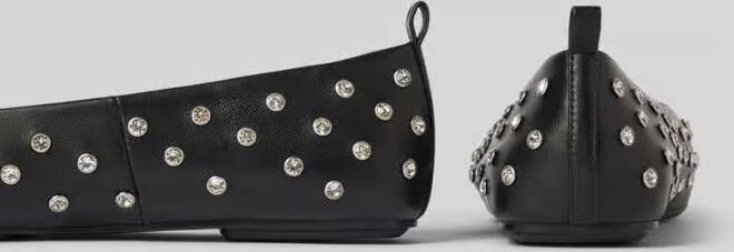 Marc Cain Bags & Shoes Ballerina's met strass-steentjes