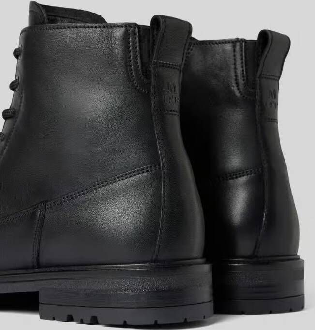 Marc O'Polo Boots van leer met veter