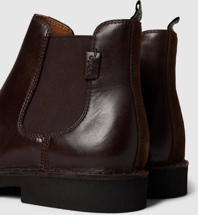 Polo Ralph Lauren Chelsea boots met labeldetail model 'TALAN'