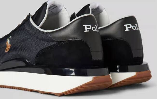 Polo Ralph Lauren Leren sneakers met logostitching model 'TRAIN'