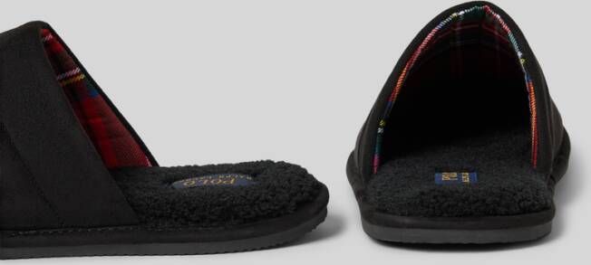 Polo Ralph Lauren Slippers met logostitching model 'KLARENCE'