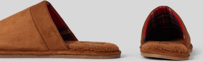 Polo Ralph Lauren Slippers met logostitching model 'KLARENCE'