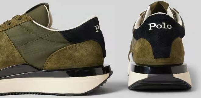 Polo Ralph Lauren Sneakers van echt leer model 'TRAIN'