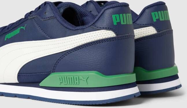 Puma Sneakers met labeldetails model 'Runner v3'