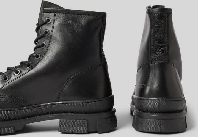 Replay Boots van leer met vetersluiting model 'VEGA LEA'