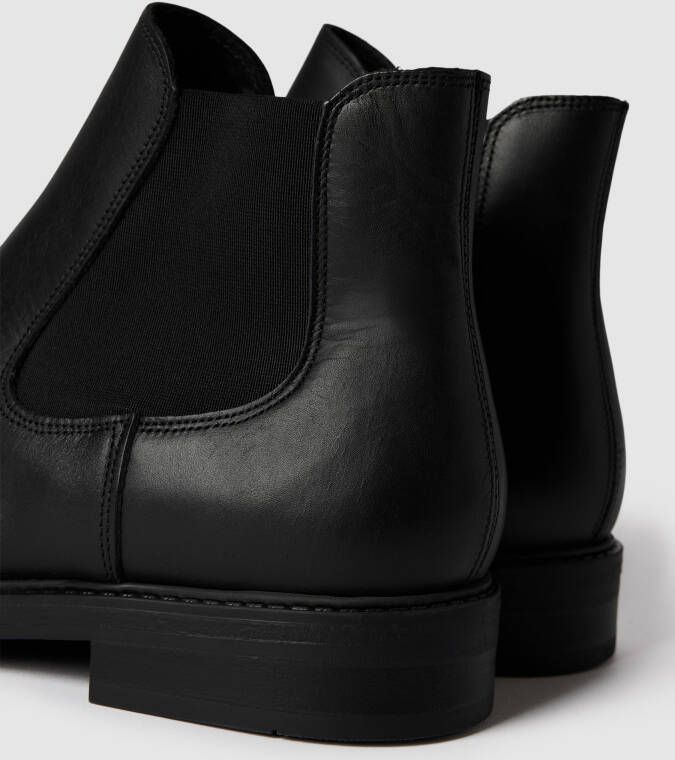 Selected Homme Chelsea boots van leer model 'SLHBLAKE LEATHER'