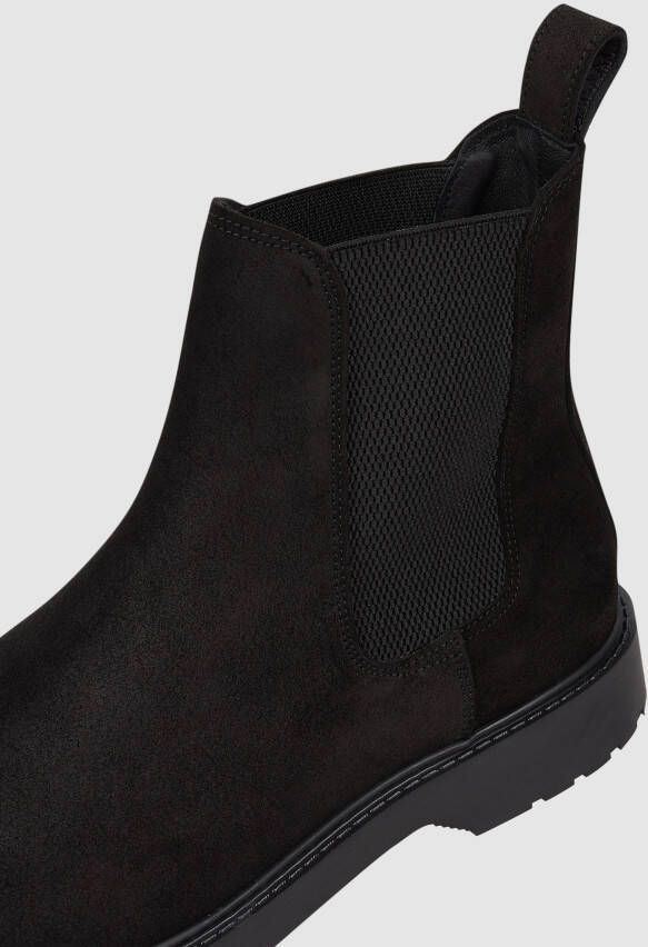 Selected Homme Chelsea boots van leer model 'Tim'