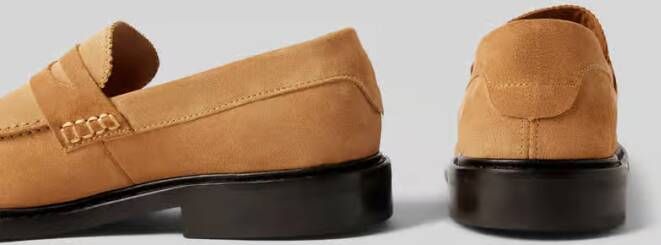 Selected Homme Loafers met gestructureerde zool model 'CARTER'