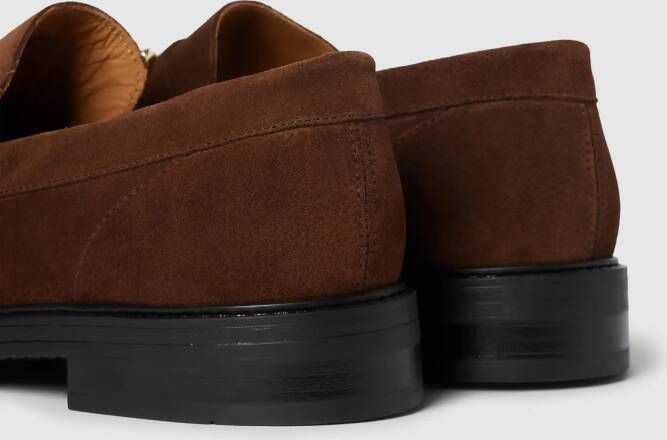 Selected Homme Penny loafers met applicatie model 'BLAKE'