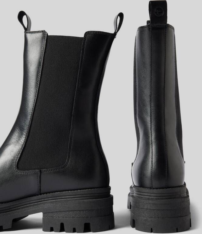 tamaris Chelsea boots met elastische inzet